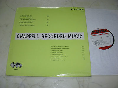 LIBRARY CHAPPELL Telecast Orchestra / Melodi Light Orchestra 60s LP LPC422-426