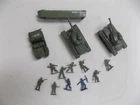 Vintage TYCO GI Joe 1983 Battle Train Vehicle & Mini-Figure Set