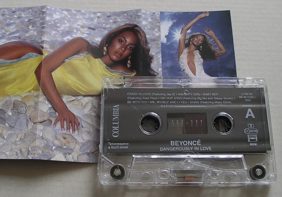 BEYONCE DANGEROUSLY IN LOVE *RARE BULGARIAN CASSETTE TAPE* JAY-Z, SEAN PAUL - Image 3 of 4