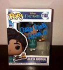 Angie Cepeda Disney Encanto Julieta Madrigal 1148 Signed Autographed Funko PSA 3