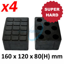 4 Tampons Caoutchouc Dura H80 Pont de Levage Voiture Bloc Omcn Corghi Ravaglioli