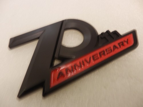 70th Anniversary Side Emblem Sticker For Land Cruiser 70 80 100 Series - Picture 2 of 6