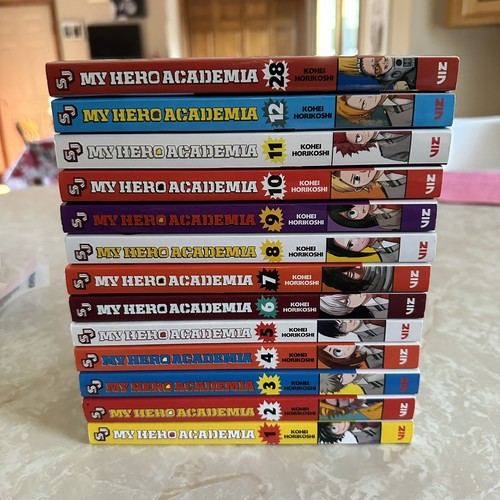Lot of My Hero Academia Manga 1-12 + 28 2 3 4 5 6 7 8 9 10 11 Comic Books - Picture 3 of 7