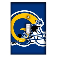 La Rams Football Team Decorative Single Toggle Light Switch Cover
