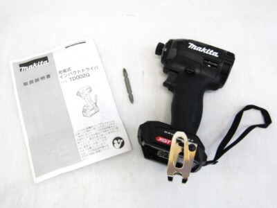 Makita TD002G Impact Driver Black TD002GZB 40V Max XGT Brushless 