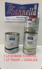 VERNICE AUTO KIT STANDOX CON COLORE A SCELTA+TRASPARENTE+CATALIZZ. TOT.2,5 Litri