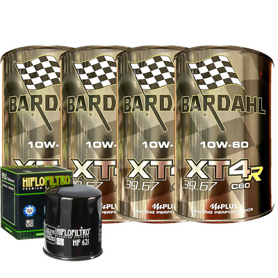 Inspektionskit Öl Bardahl XT4R 10W60 für Arctic Cat 1000 Alterra TRV XT 2017