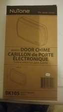 New NUTONE BK105 Wired Door Chime BK105 white door chime