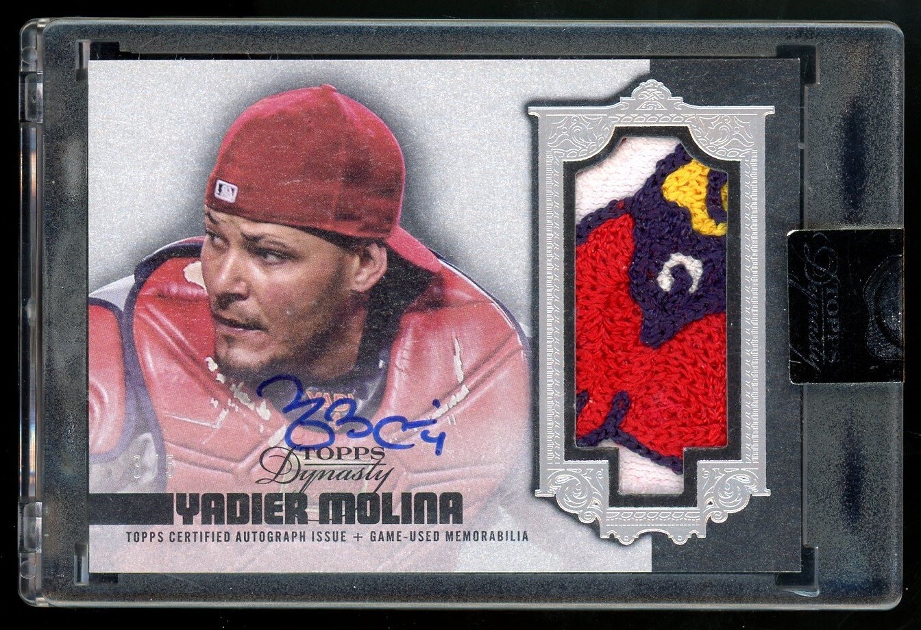 Yadier Molina 2019 Topps Dynasty #DAP-YM Base /10 Price Guide