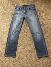 Armani Exchange Straight Leg Jeans Size 29 Short Made In USA