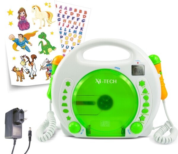 Karaoke Cd-player Mp3 Mit Akku & Netzteil