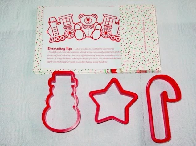 Kit de galletas de vacaciones Avon de colección - cortadores de galletas, bolsas de Navidad, recetas (NUEVO) Foto 3 de 3
