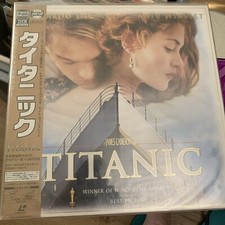 LD TITANIC James Cameron Academy Award Winner Laserdisc Japanese 1972