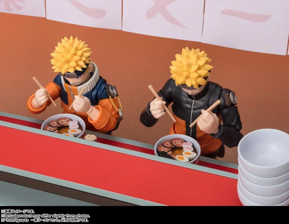 BAS66472: Bandai Naruto: Shippuden S.H.Figuarts Ichiraku Ramen Set