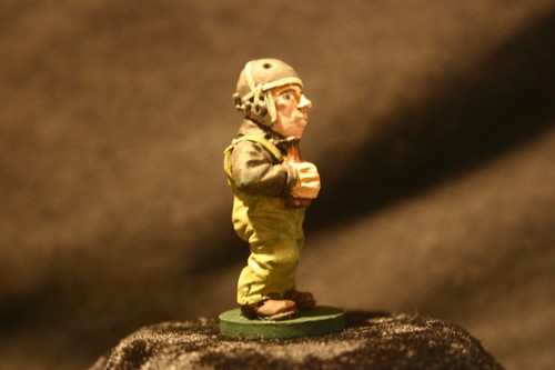 50 MM RATNIK MINIATURES WW II TANK CREW NO 1 PAINTED - Picture 4 of 6