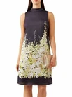 New Ladies Ex Hobbs Floral Print Sleeveless Satin Delilah Tunic Dress RRP £159