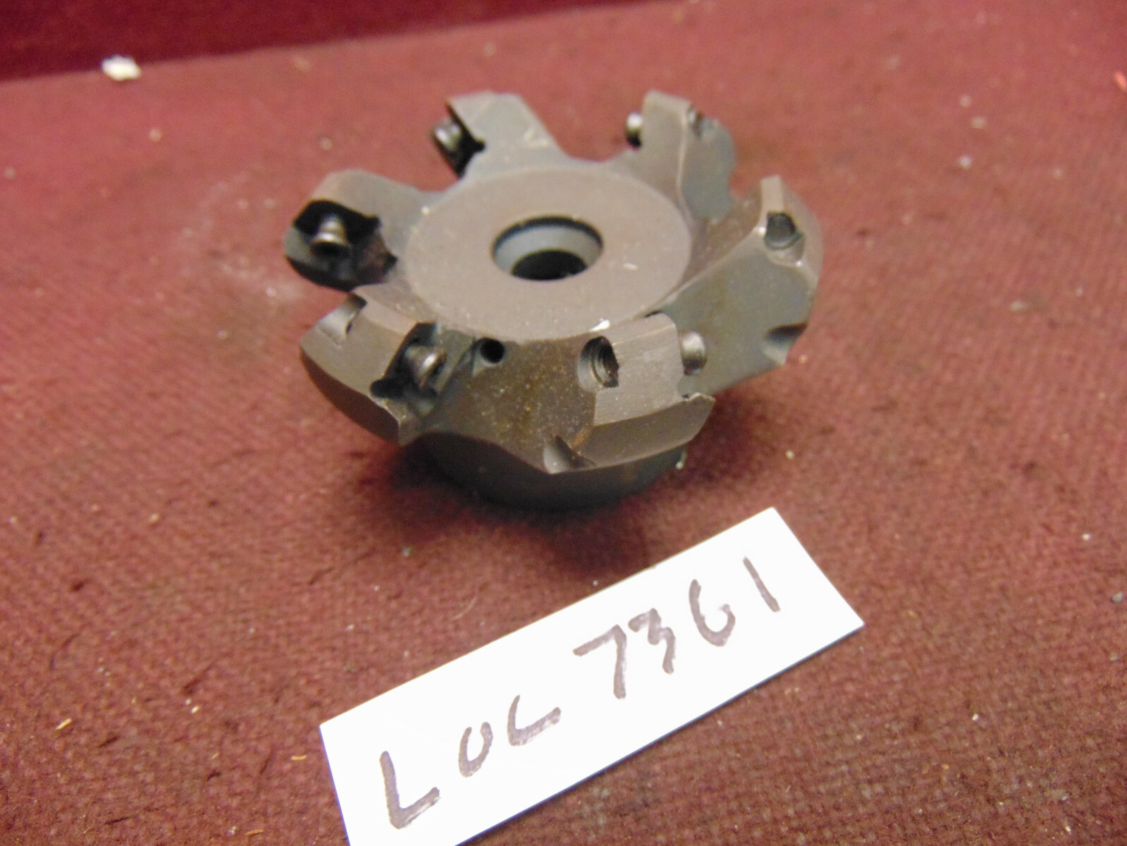 SECO R220.5302.50126A INDEXABLE 21/2 IN. FACE MILL CUTTER LOC7361
