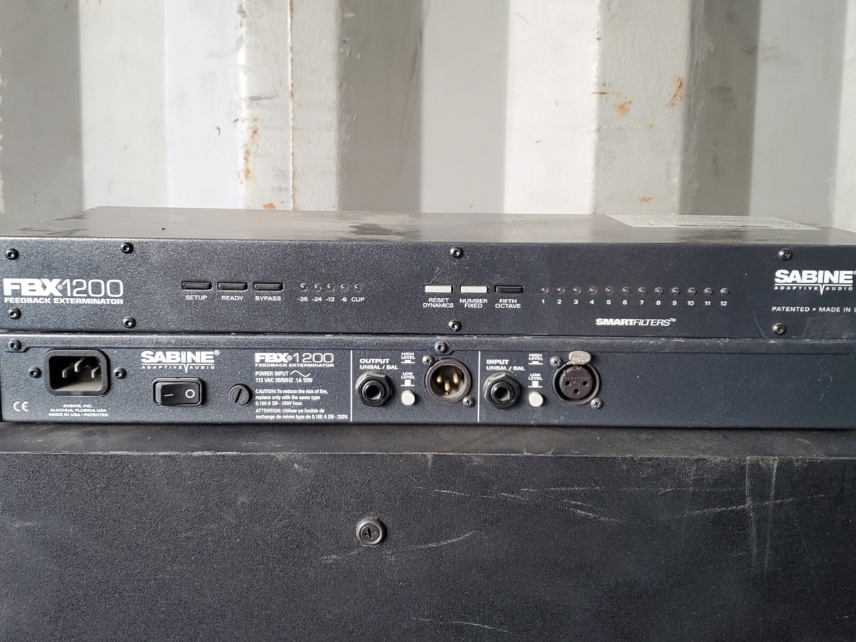 Sabine FBX 1200 Feedback Exterminator | eBay