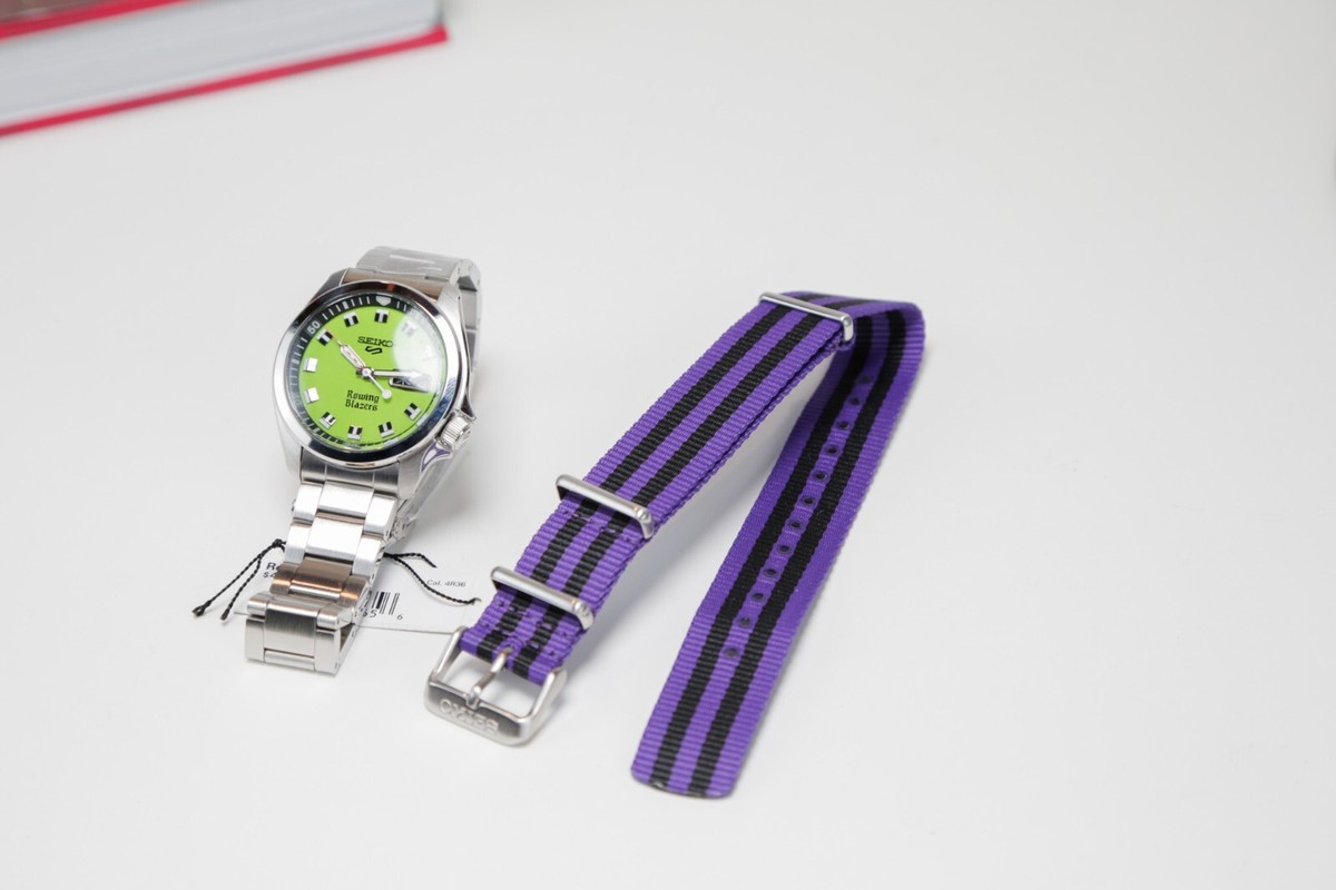Seiko x Rowing Blazers: Lime Green Men's Watch - SRPJ59 (new in