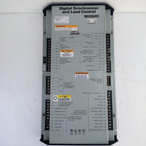 Woodward 9905-796 Digital Synchronizer And Load Control (Rev. H) Image 1 of 2