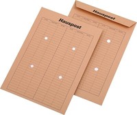 Elepa 30007317 Hausposttaschen C4, 110 G/Qm, Braun, 250 StüCk