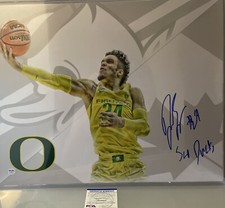Dillon Brooks Signed Autographed Oregon Ducks 16x20 Custom Photo PSA Sko Ducks