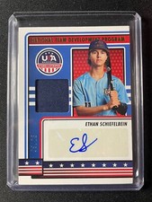 2023 Panini USA Stars & Stripes Ethan Schiefelbein Autographed Patch #09/25!!!