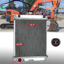 #RC411-42300 Radiator Fit Kubota Excavator U35 U35S U35-S2 KX91-3 KX91-3S D1703