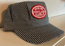 Engineer/Conductor Cap/Hat(SPS)-Spokane Portland & Sea-adjustable-Adult or Child