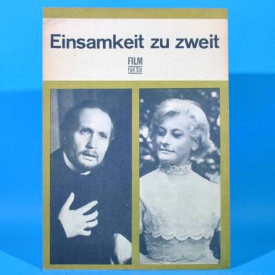 2357 Film für Sie 69 1969 DDR * Einsamkeit zu zweit * Mieczyslaw Voit