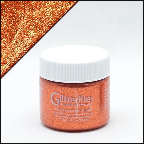 Angelus Glitterlites Acrylic Leather Glitter Paint for Shoes / Bags - 19 Colours - Picture 11 of 21
