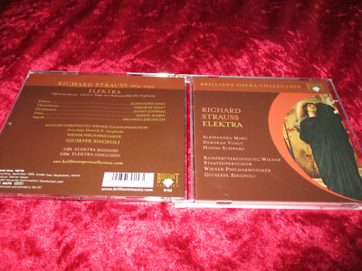 2-CD-R.STRAUSS--ELEKTRA--Wiener Philharmoniker--Giuseppe Sinopoli--Neuwertig !--