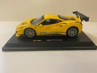 Ferrari 488 Challenge # 25, Bburago Modell Modellauto 1:24 Gelb