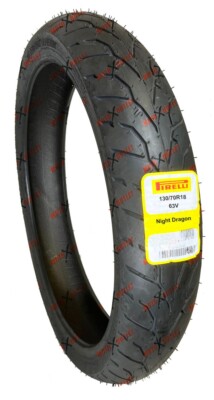 Pirelli 130/70R18 Night Dragon Front Tire 130 70 18 Cruiser Motorcycle 2211300