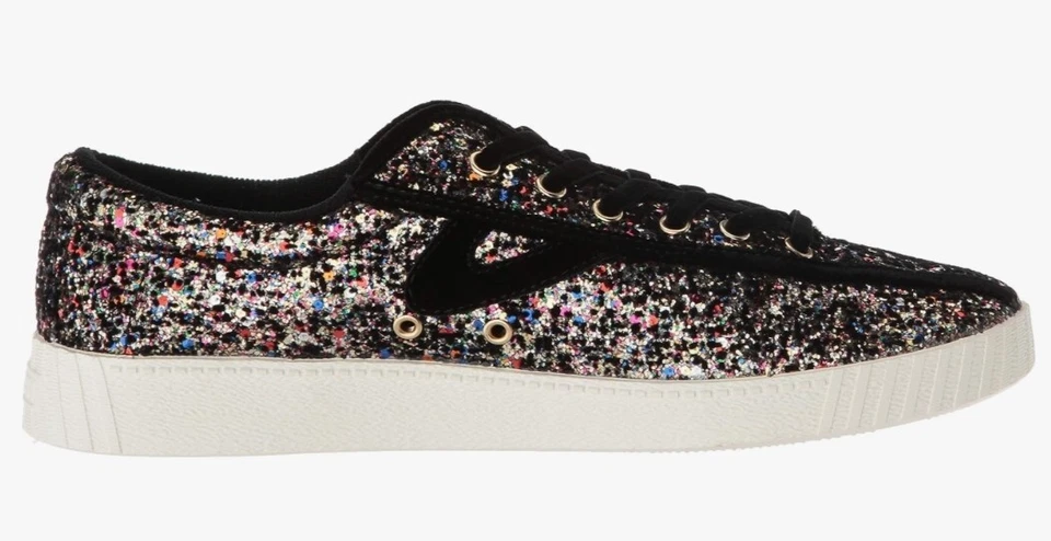 Tretorn Mujer Nylite Plus Negro Multi Brillo, 8.5M, Nuevo en Caja Foto 2 de 4