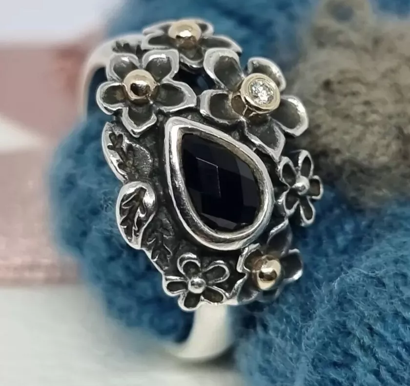 Pandora flower ring discontinued deals