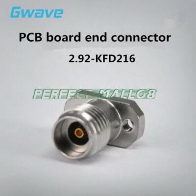 Gwave 2.92-KFD216 RF Double Hole Flange Weld-Free DC-40GHz 2.92mm ...