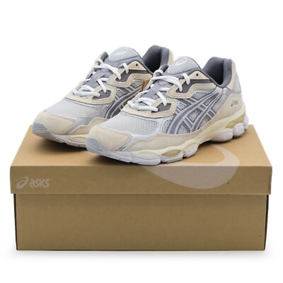 1203A383-020 Asics Gel-NYC Concrete Oatmeal White Cream Grey