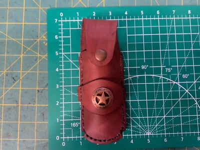 Handmade Leather Folding Knife/ Double/Single  Stack Magazine Pouch 