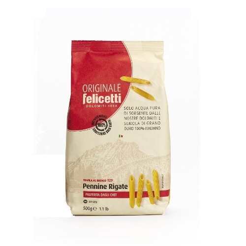 PASTA PENNINE RIGATE N°129 500 G | FELICETTI