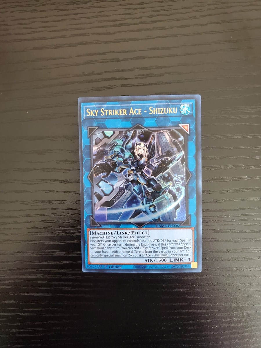 MAMA-EN006 Sky Striker Ace - Shizuku :: Ultra Rare 1st Edition Mint YuGiOh Card