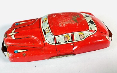 車掌車3色セット Tin Litho Car 3