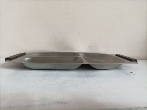 Retro Old Hall Stainless Steel 3 Section Serving Dish - Robert Welch - Picture 2 of 6
