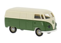 Brekina 32077 Vw T1A Kasten, Hellbeige/GrüN, Bj.1950, 1:87, Neu - Modell