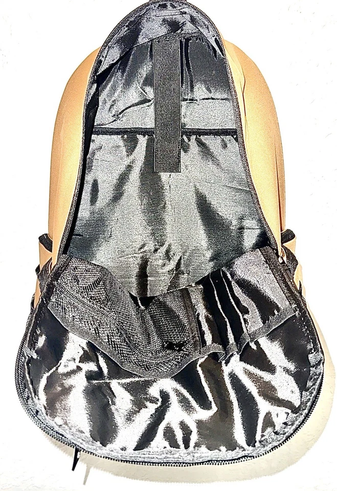 NUEVO CON ETIQUETAS DC Zapatos Logo NUEVO Hombres Marrón Patinador Mochila Mediana Viaje Escuela Camping Foto 3 de 4