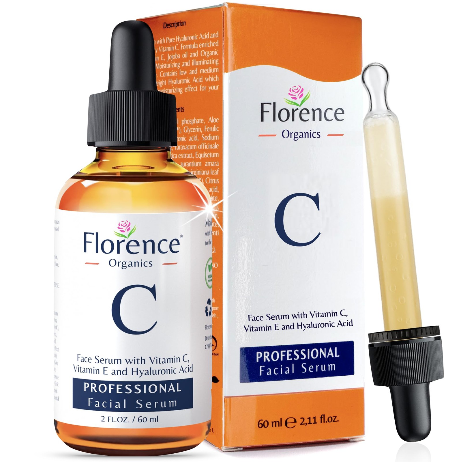 For Face &ndash; Anti Aging Face Serum With Vitamin C, Hyaluroni