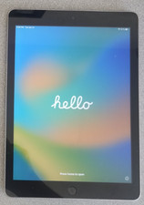 Apple iPad 5 - 32 GB, Wi-Fi, 9.7 in - Space Gray - Tested - Reset - iOS 16.7