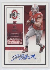 2016 Contenders Draft Picks College Ticket Nick Vannett (Red Jersey) Auto 5l1