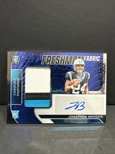 2024 Jonathan Brooks 3-Color Freshman Fabric Patch Auto /50 Totally Certified M1