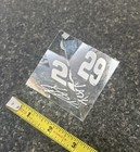 Vintage NASCAR Kevin Harvick #29 Crystal Pyramid Paperweight One Of Only 4808 — photo 2